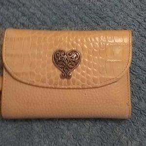 Yellow beige womans brighton wallet...gently used